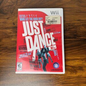 Just Dance Nintendo Wii 2009 Complete In Box Tested Working